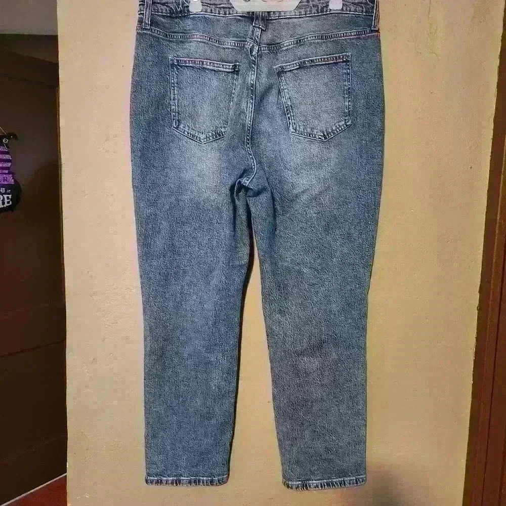 On 34th straight leg denim jeans size 16W blue - Picture 4 of 4